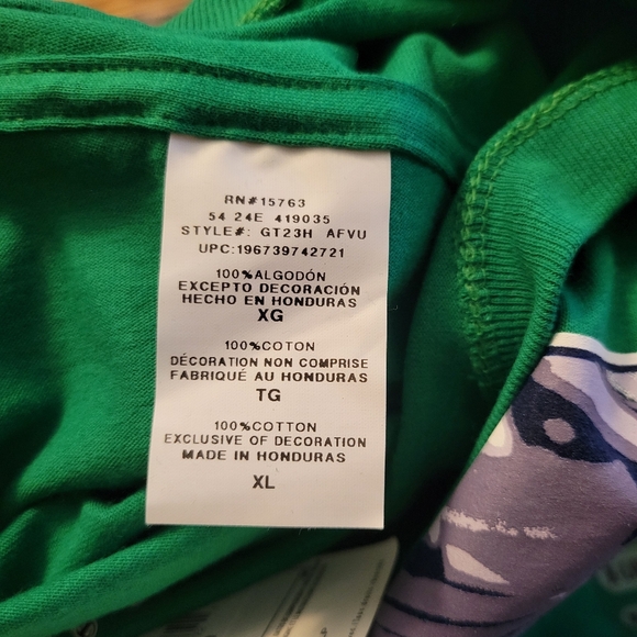 NWT Champion Green Graphic Men's T-Shirt Size XL - Picture 5 of 6